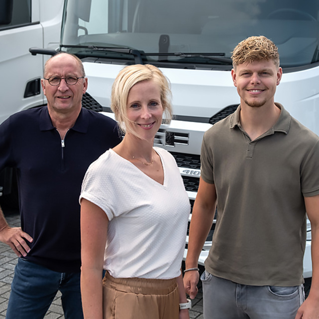 teamleden salland beroepschauffeurs